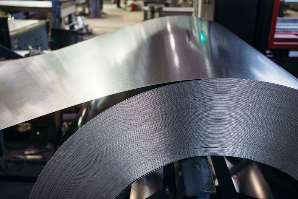 Roll Of Galvanized Steel — Metal Mates in Gosford, NSW