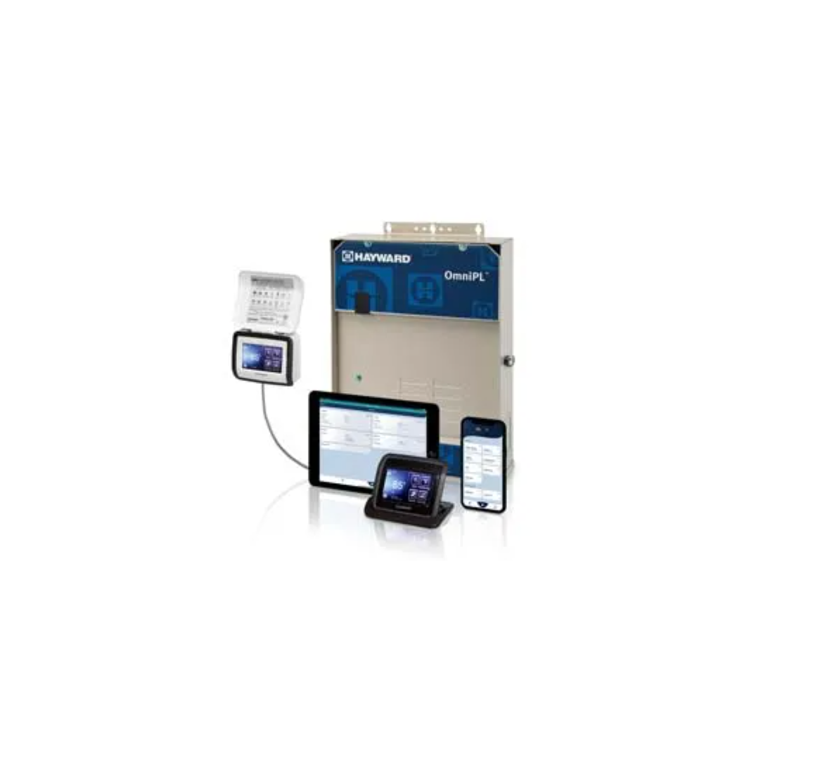 A group of electronic devices sitting next to each other on a table.