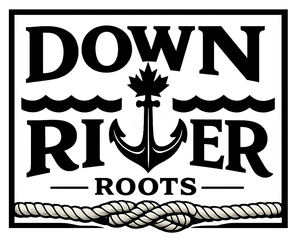 Black and white logo: