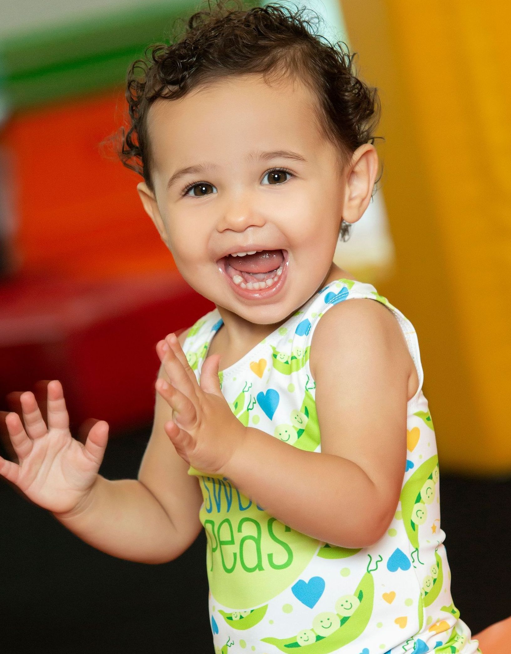 Sweet Peas Baby in Toddler Gymnastics in Irving Texas
