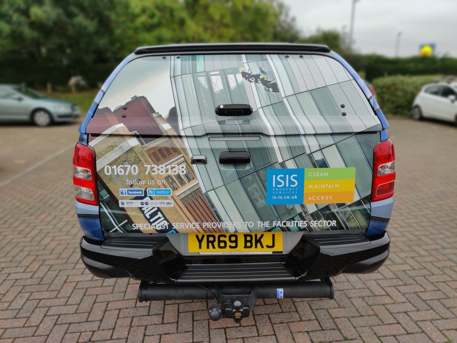 Printed vinyl wrap Cramlington