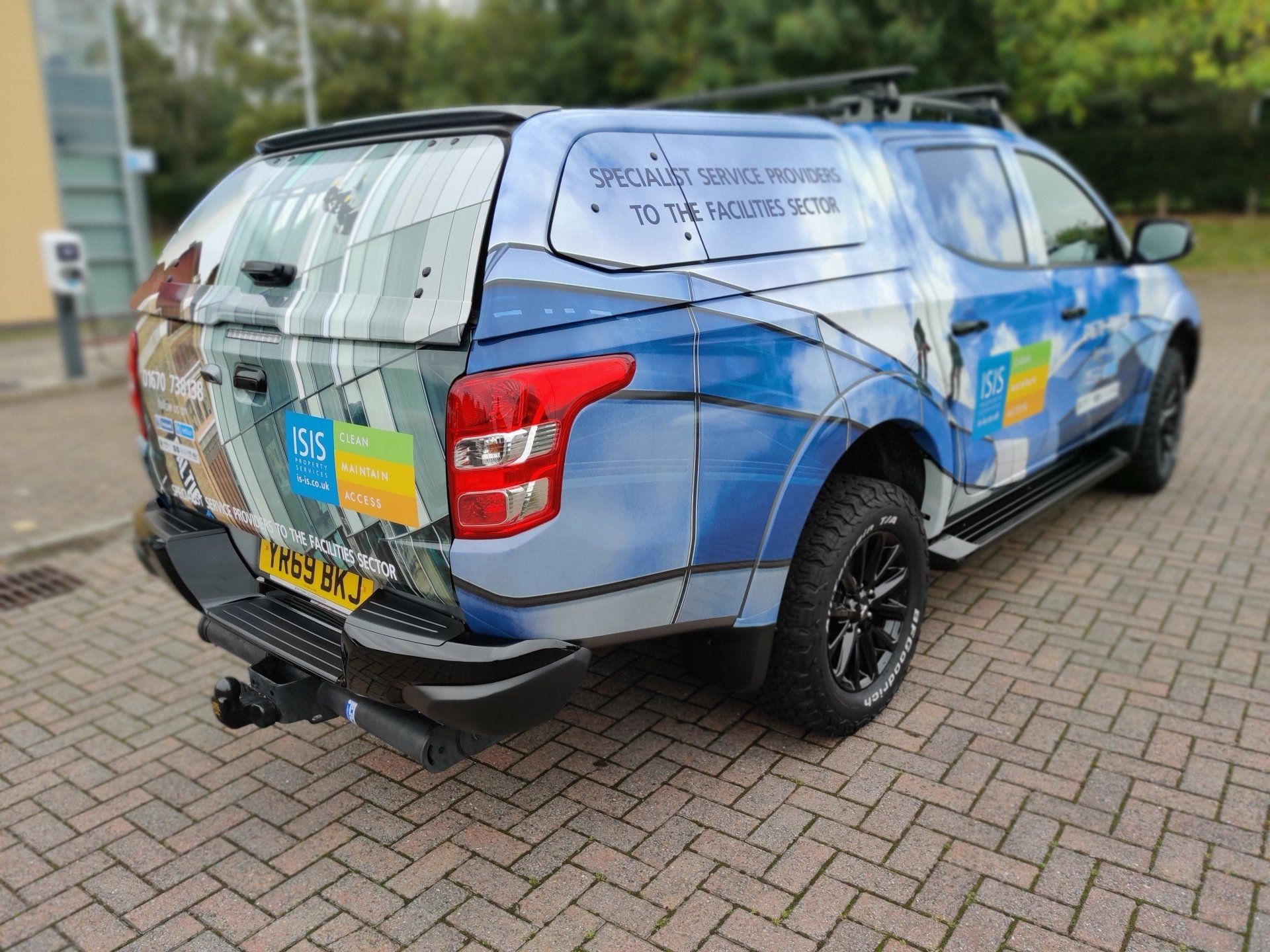 Printed vinyl wrap Cramlington