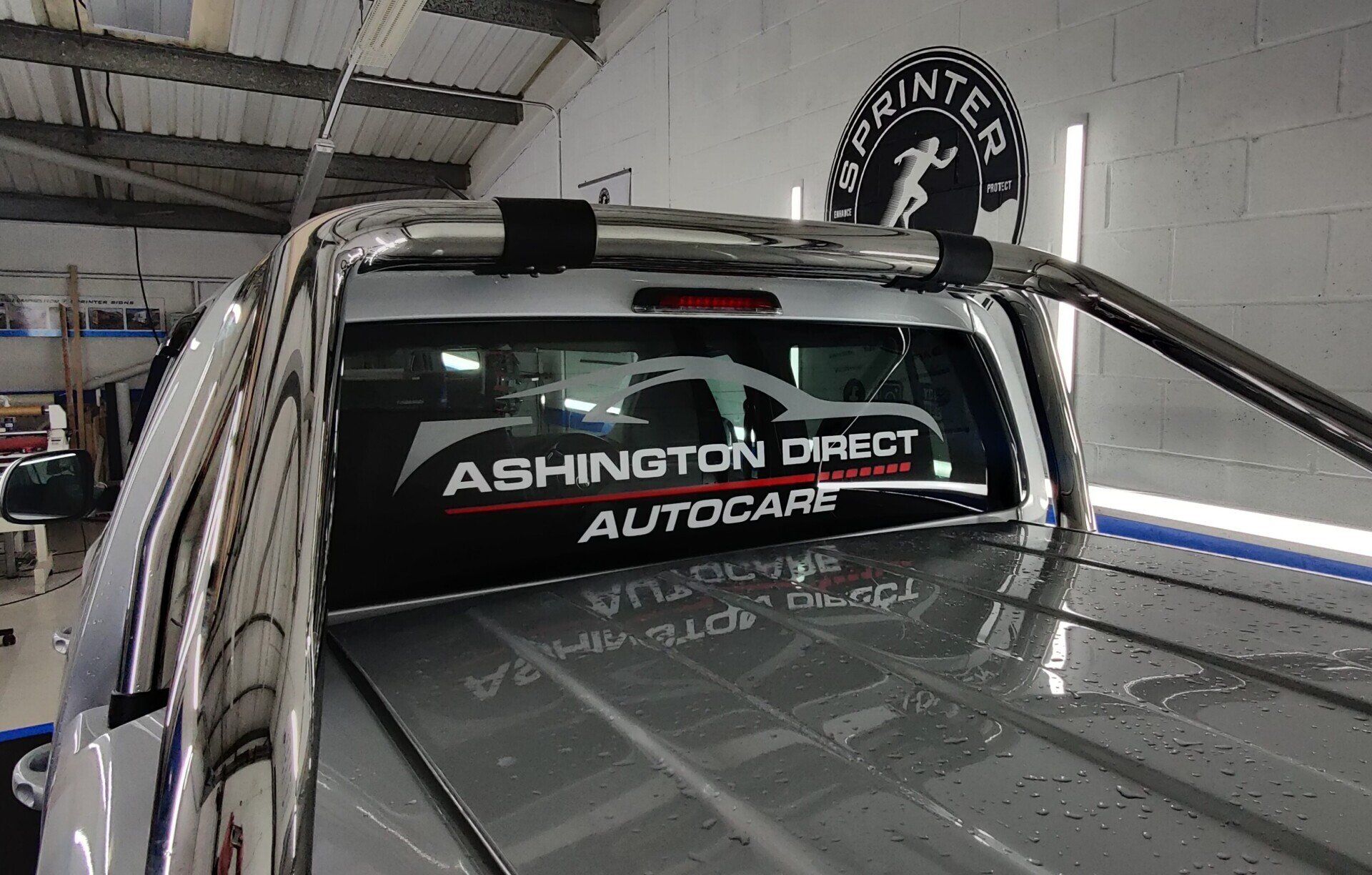 Commercial vehicle livery Ashington