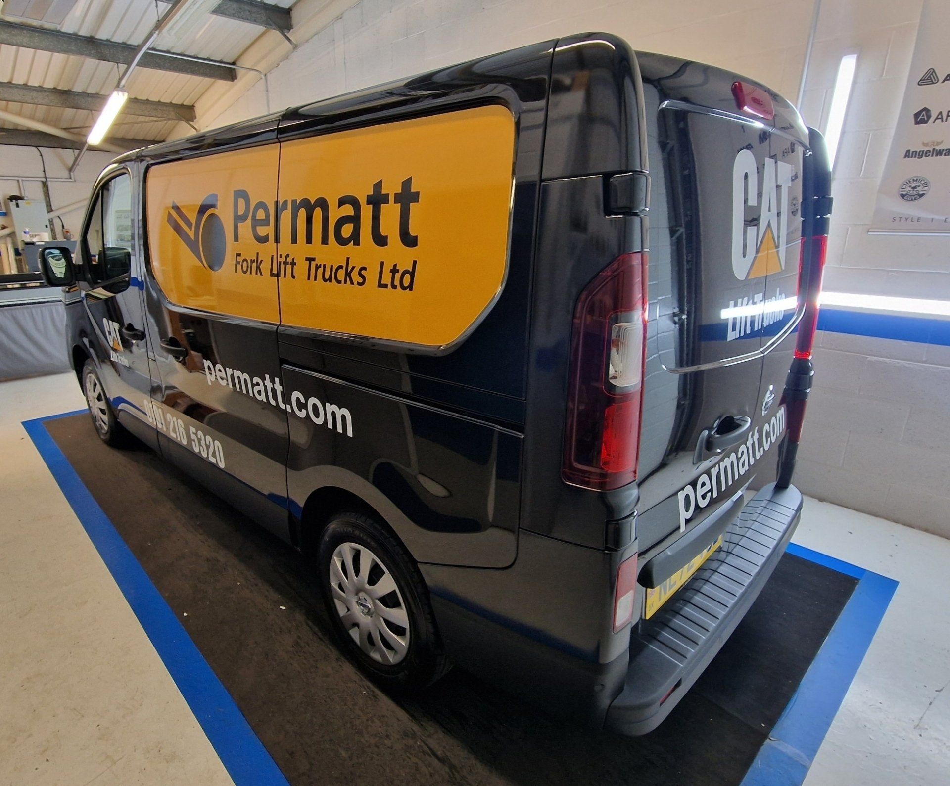 Permatt Forklift Trucks Ltd Vinyl Livery
