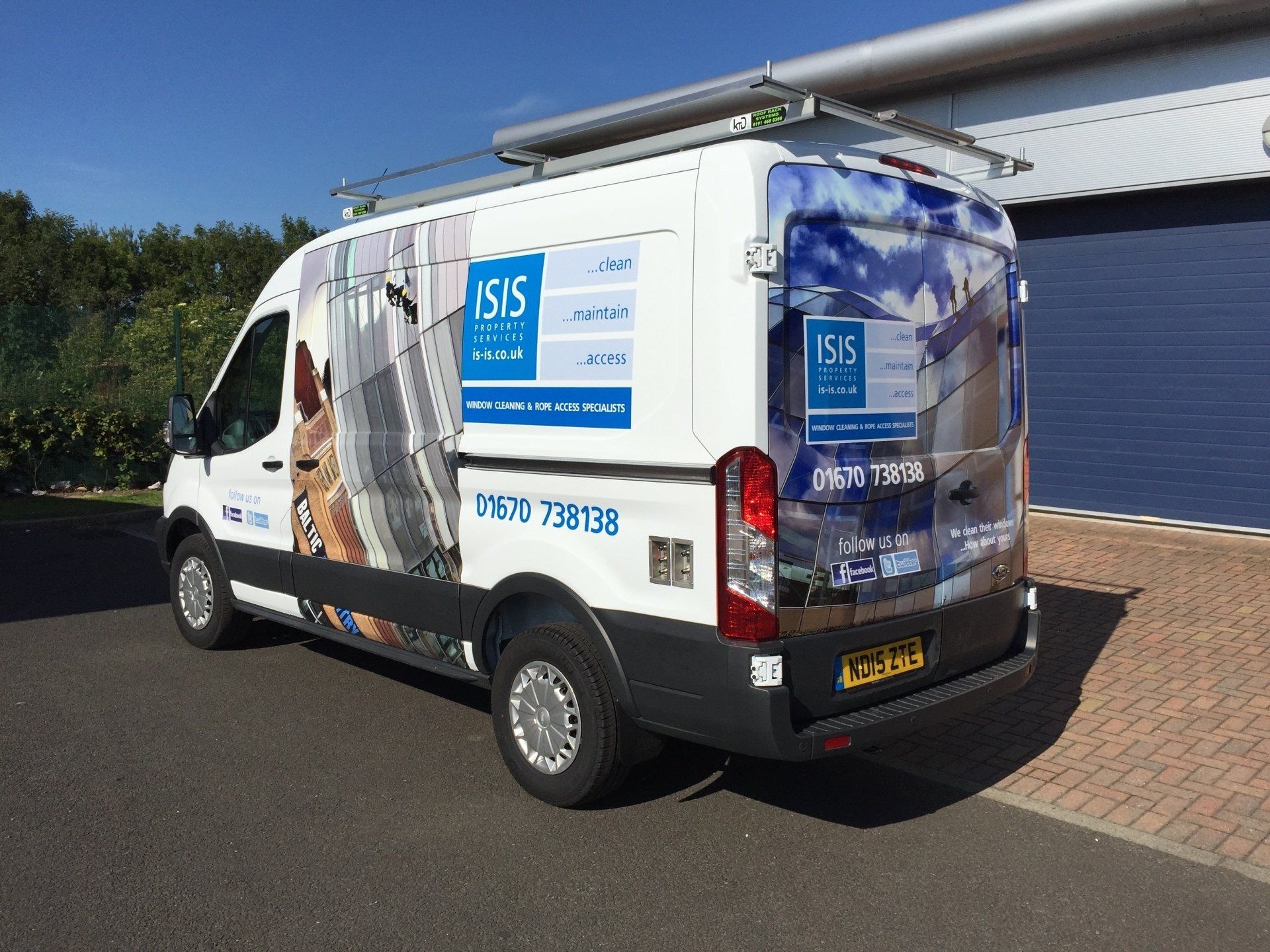 Printed part wrap vinyl livery 