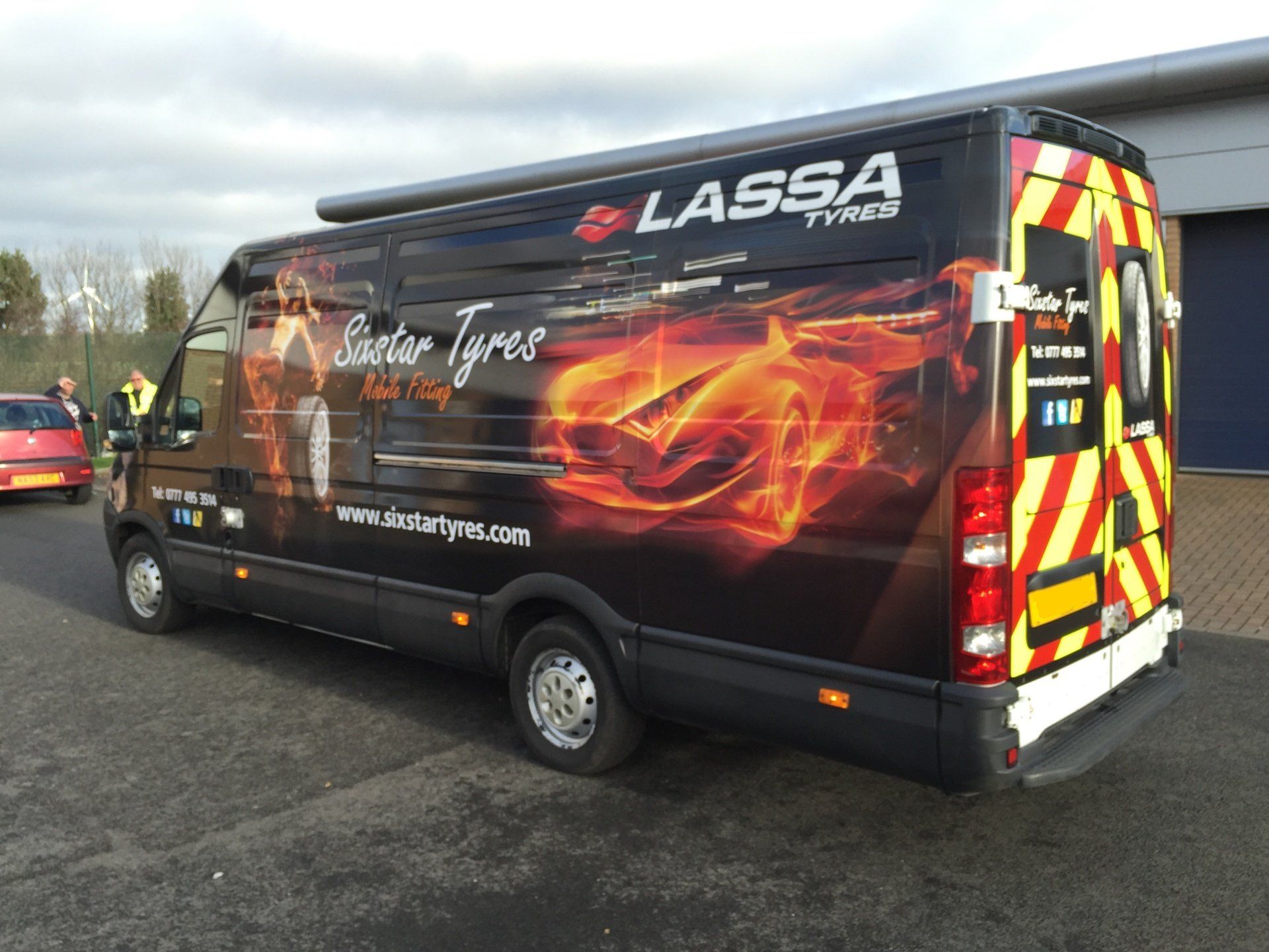 Digitally printed wrap Northumberland