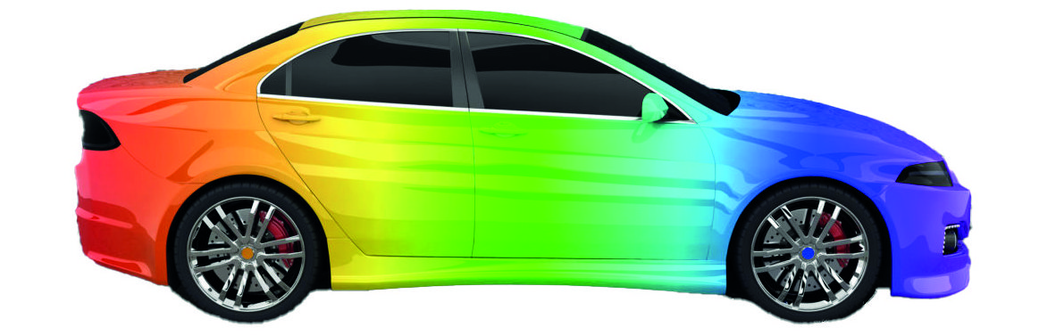 Car colour change wrapping Ashington Northumberland