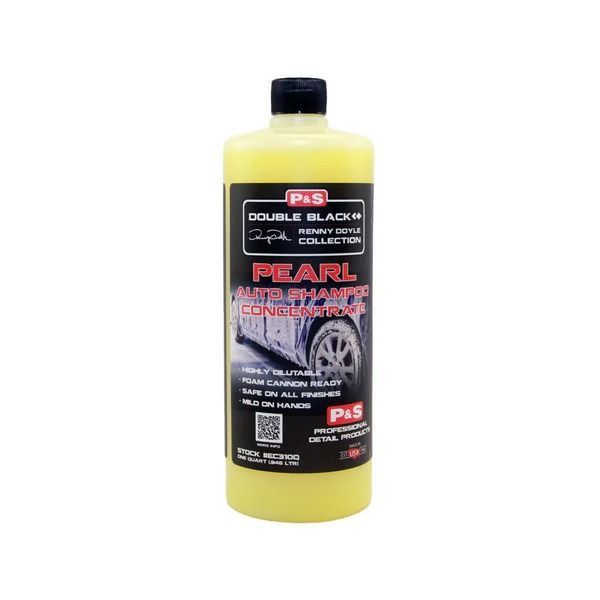 A Bottle of Pearl Foam Cleaner is on a White Background — Best Car Detailing in Vincent, QLD