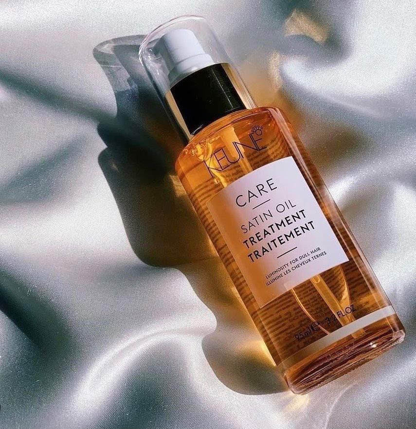 A Bottle of Keune Care Satin Oil Treatment — Instyle Hair on B in Berserker, QLD