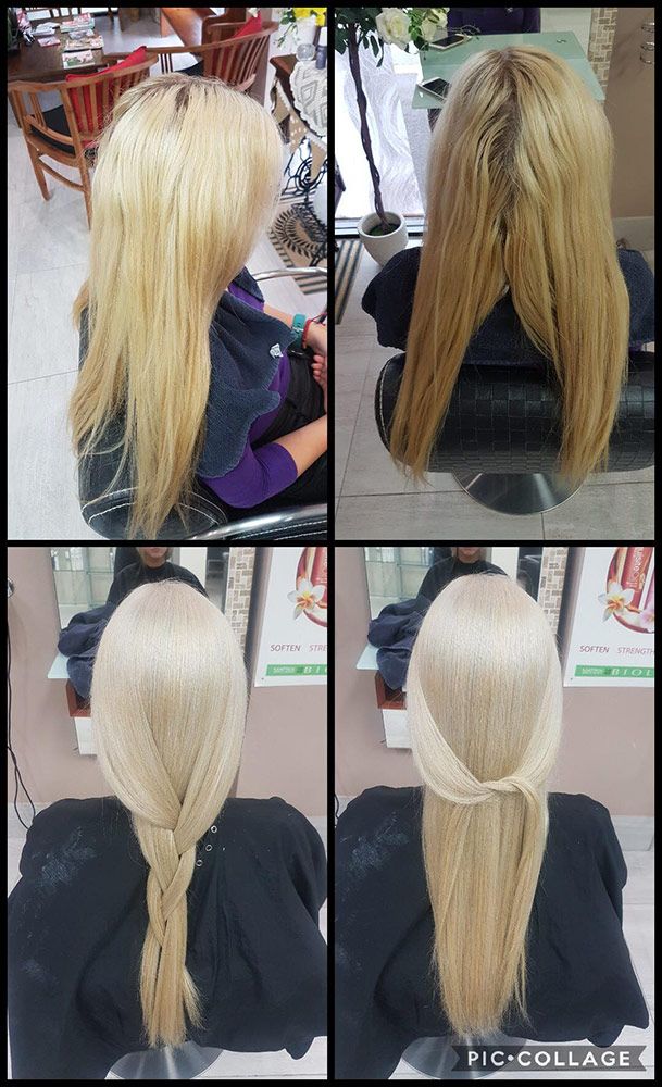 A Woman is Getting Her Hair Done in a Salon — Instyle Hair on B in Berserker, QLD