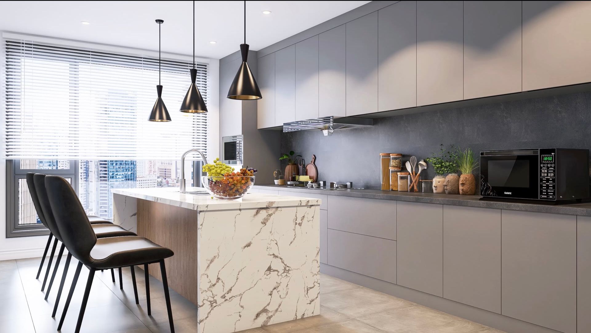 Render de un piso