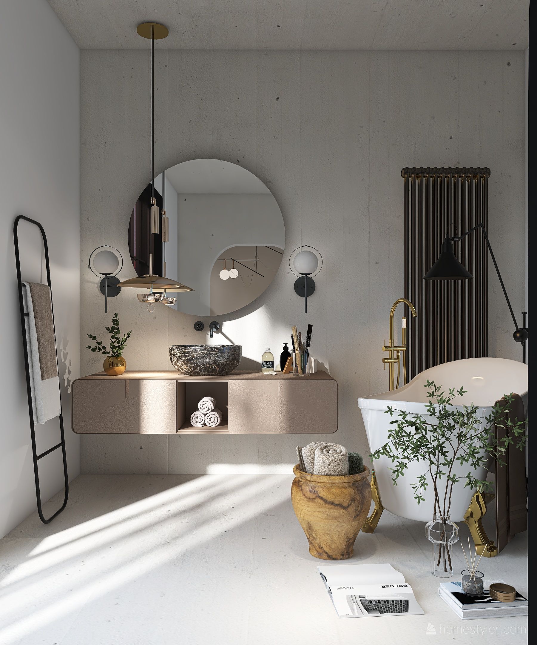 Render de un piso