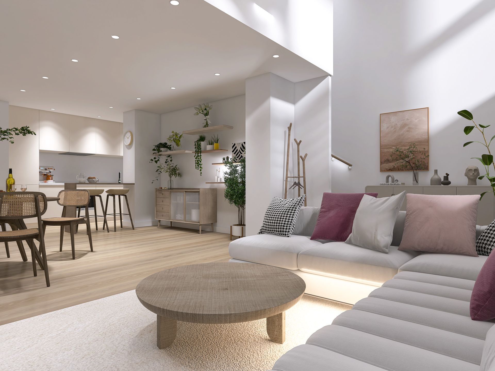 Render de un piso