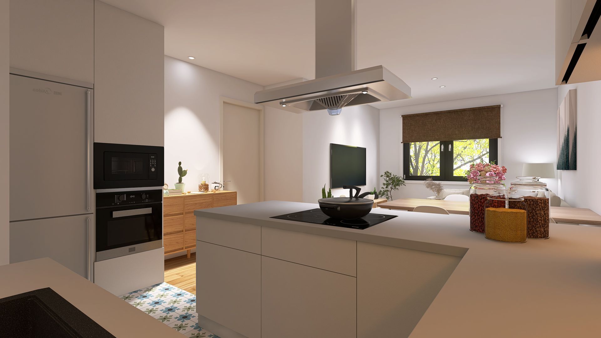Render de un piso