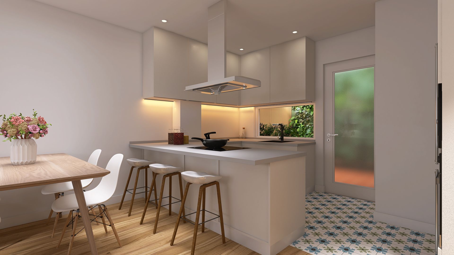 Render de un piso