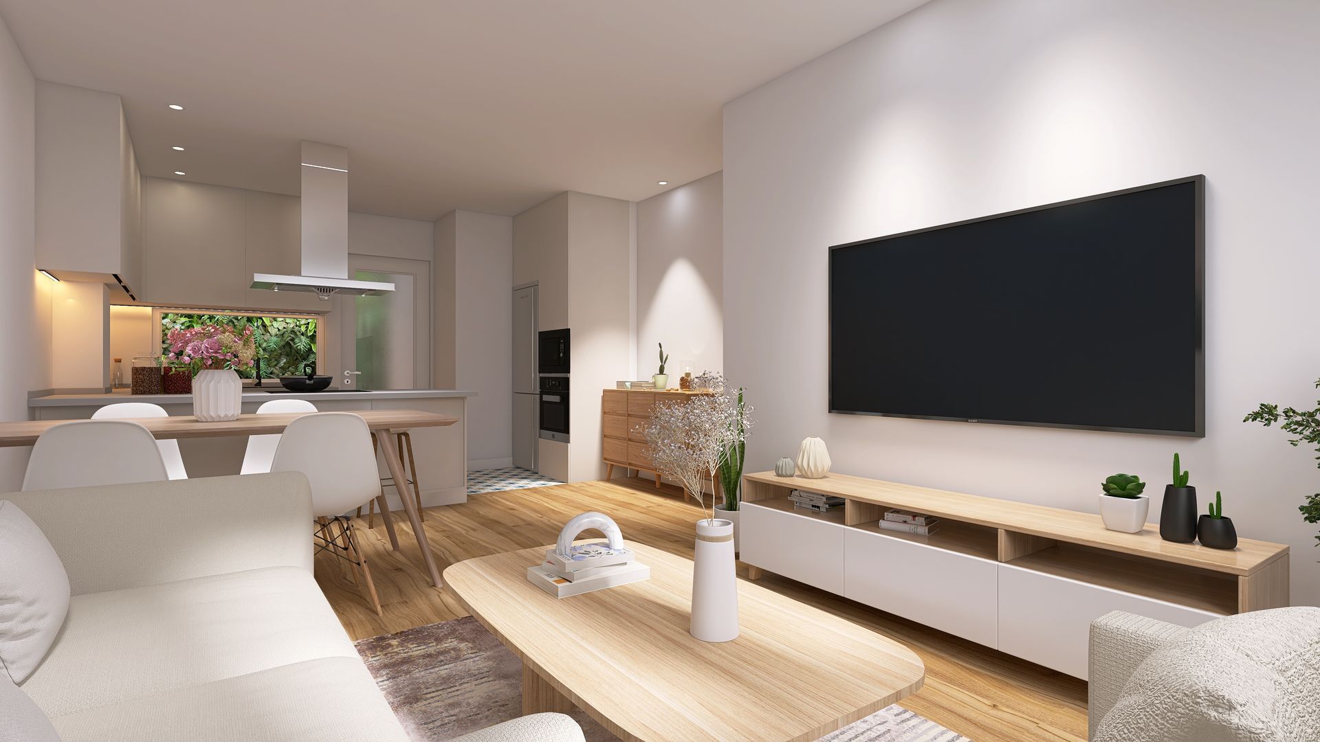 Render de un piso