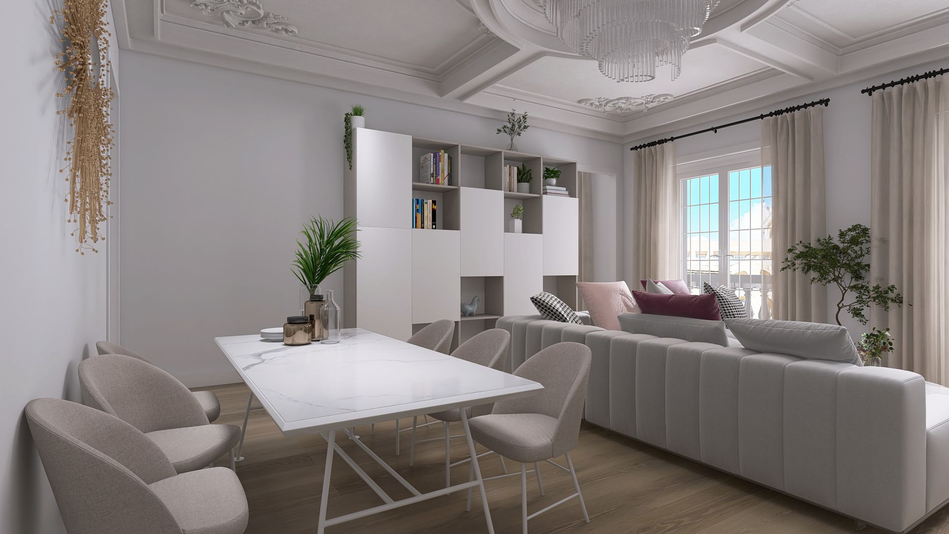 Render de un piso