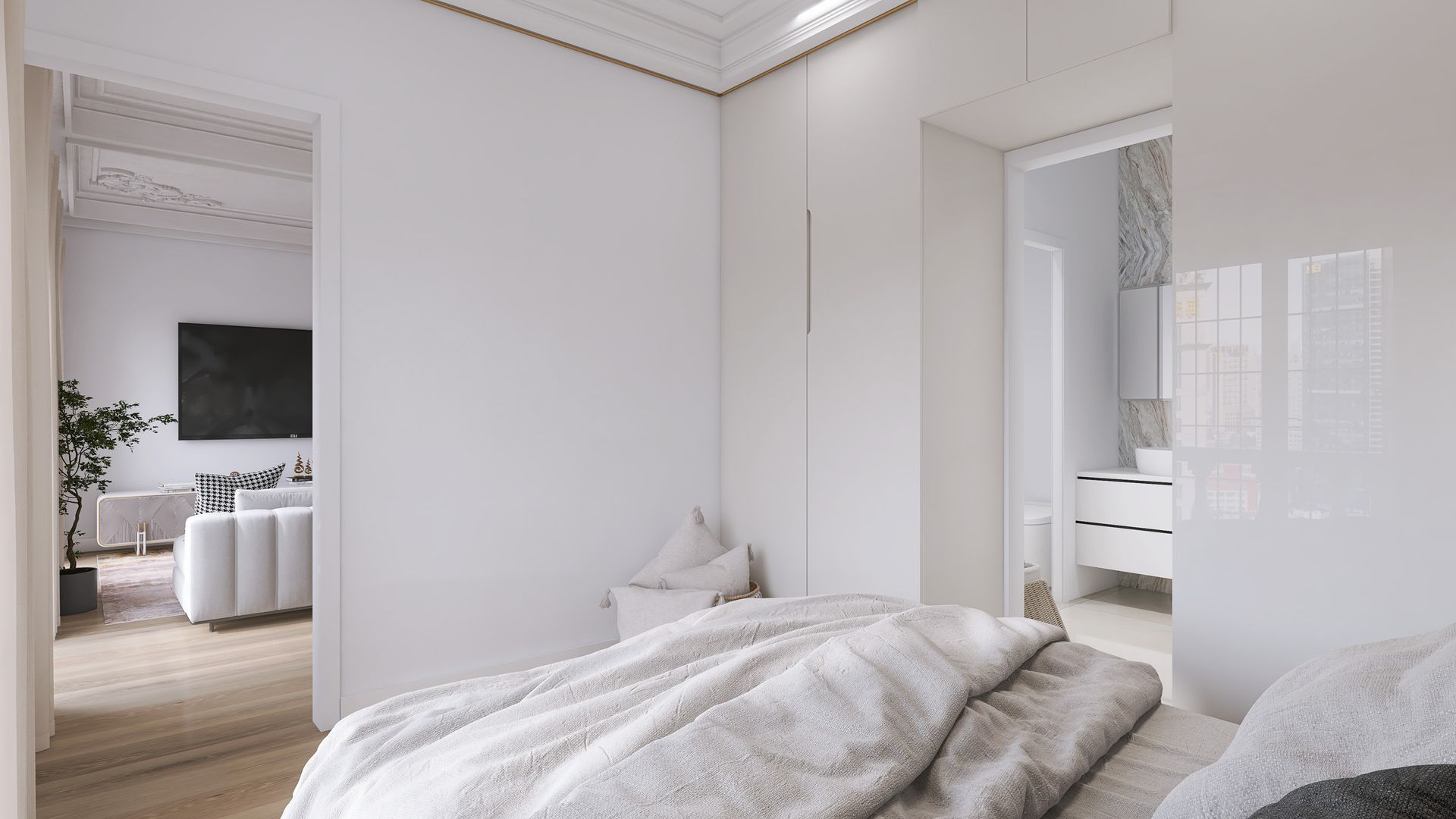 Render de un piso