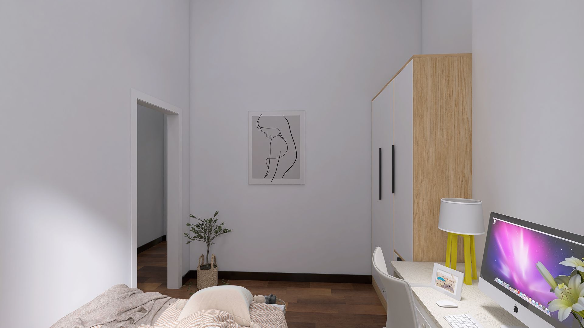 Render de una habitacion