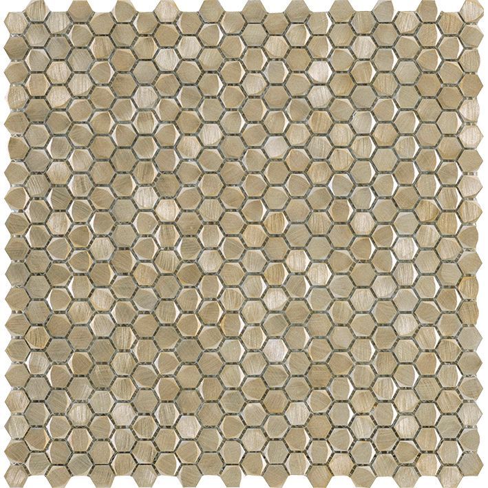 GRAVITY ALUMINIUM HEXAGON GOLD