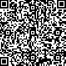 Black-and-white QR code with three corner markers