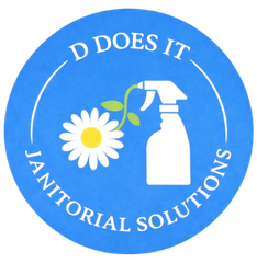 Blue circle logo: 