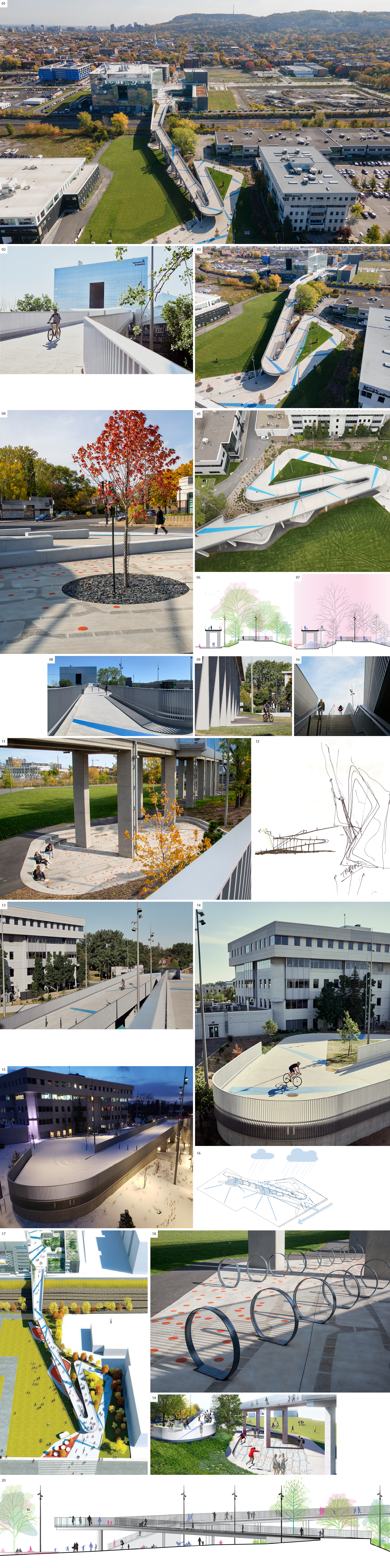 Passerelle du Campus MIL