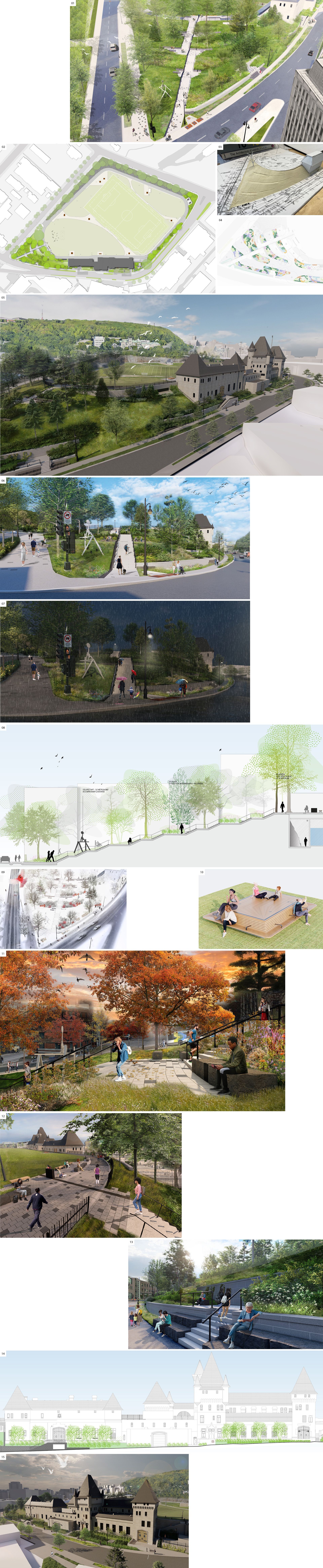 NIP Paysage Square Viger Réservoir McTavish