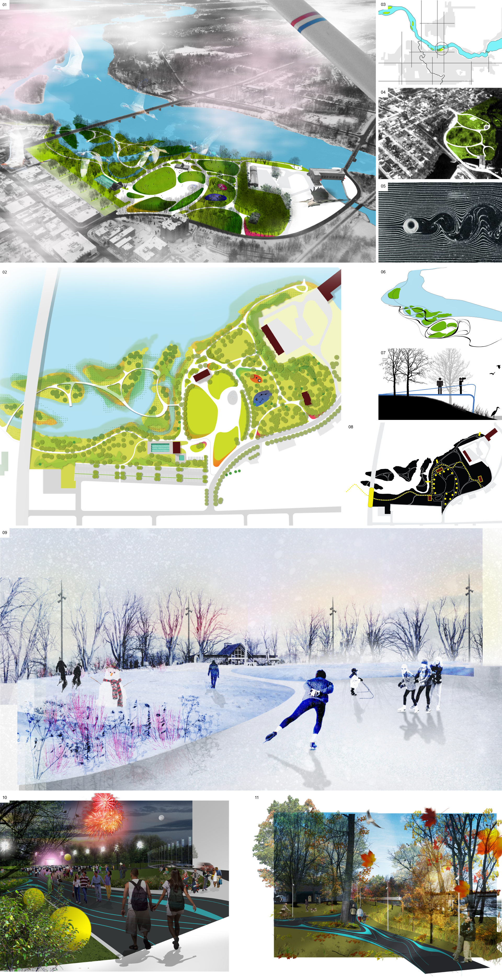NIP Paysage Square Viger Concours Parc Woodyatt