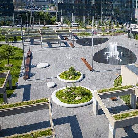 SQUARE VIGER : photo©Steve Montpetit
