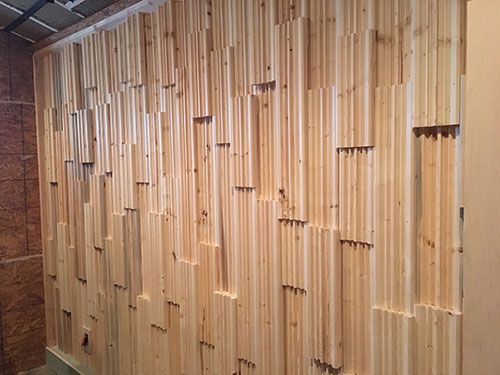 Wave Board Paneling