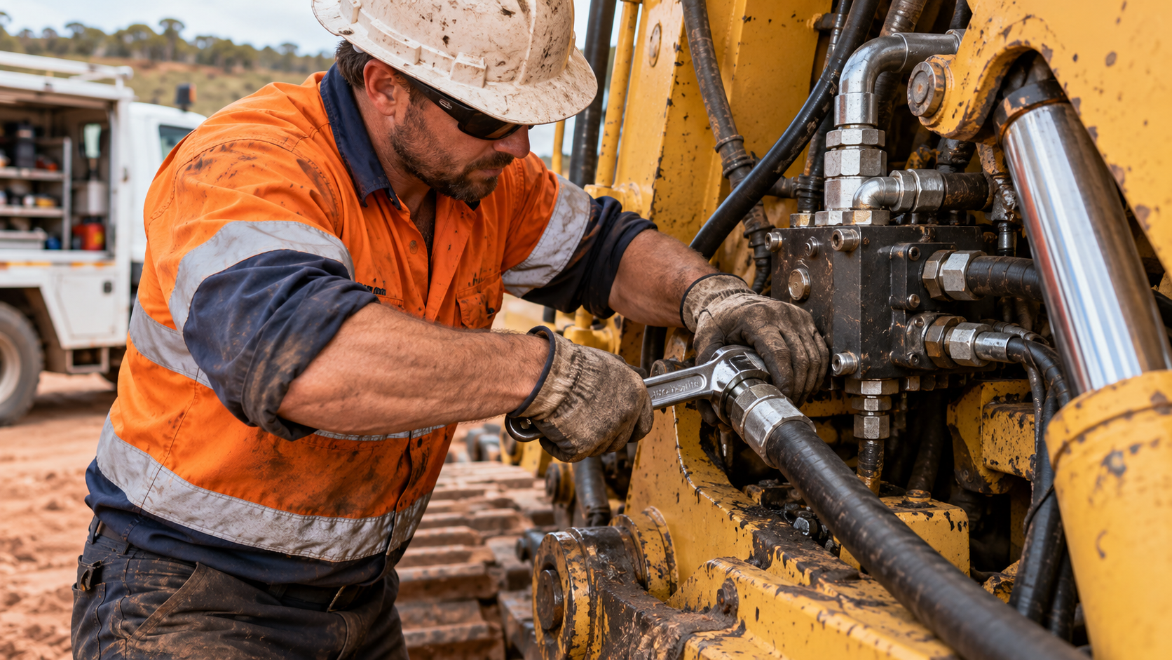 Hydraulic and machinery repairs