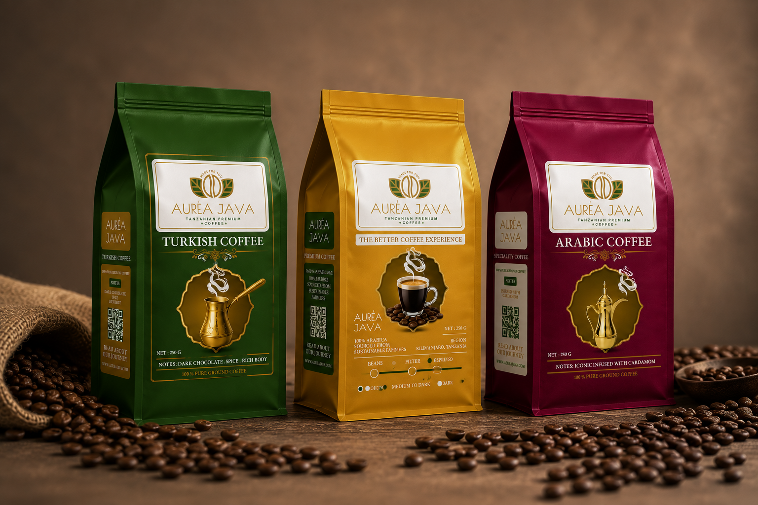 Aurea java coffee