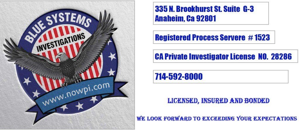 Orange County private detective PI