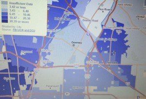 criminal rate in Downey Ca