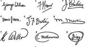 Handwriting expert.