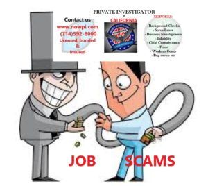 JOB SCAMS