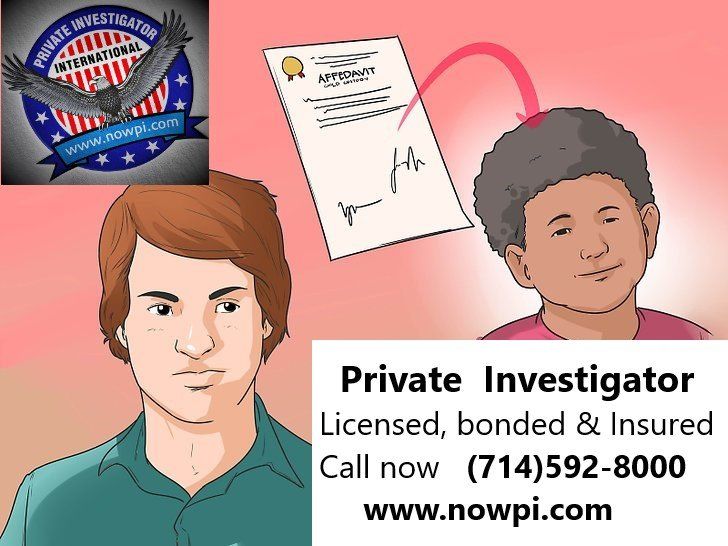 Private detective in La Mirada