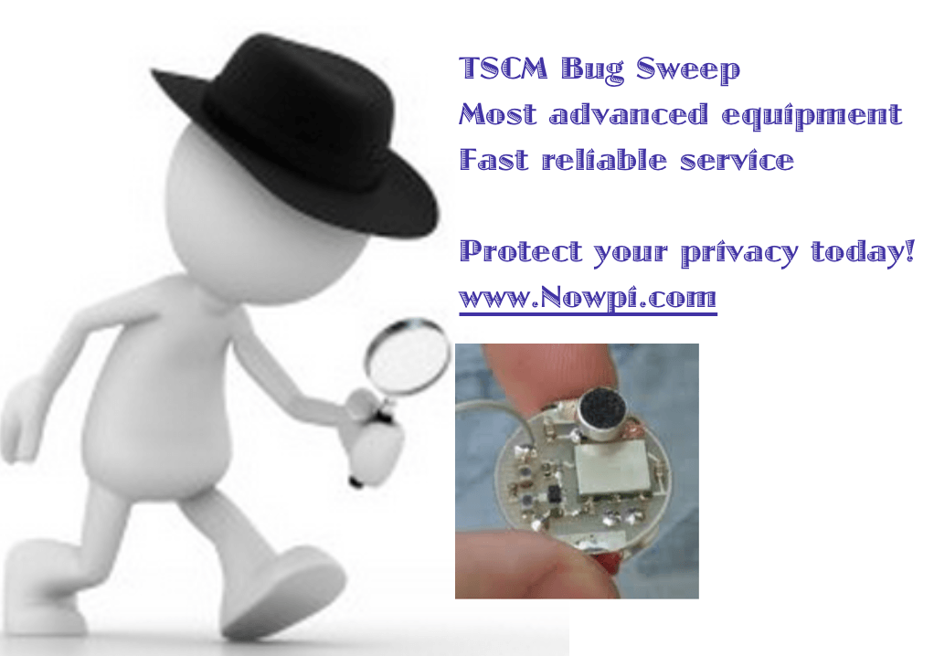 TSCM Bug Sweep