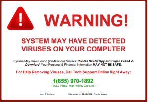 Tech support scams
