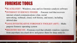 web forensics