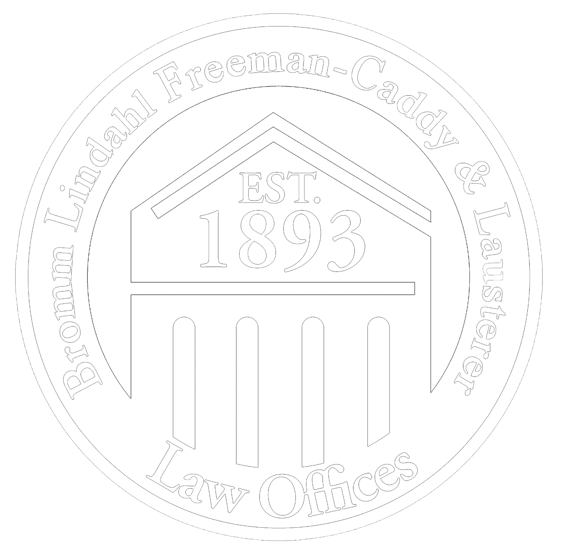Law office seal: 