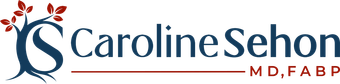 A logo for caroline sehon