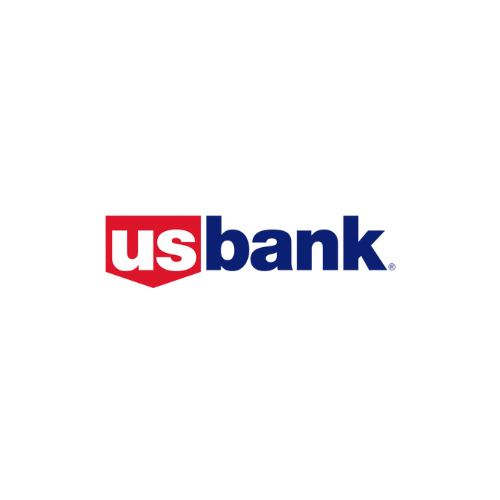 US Bank logo in red, white, and blue on a white background