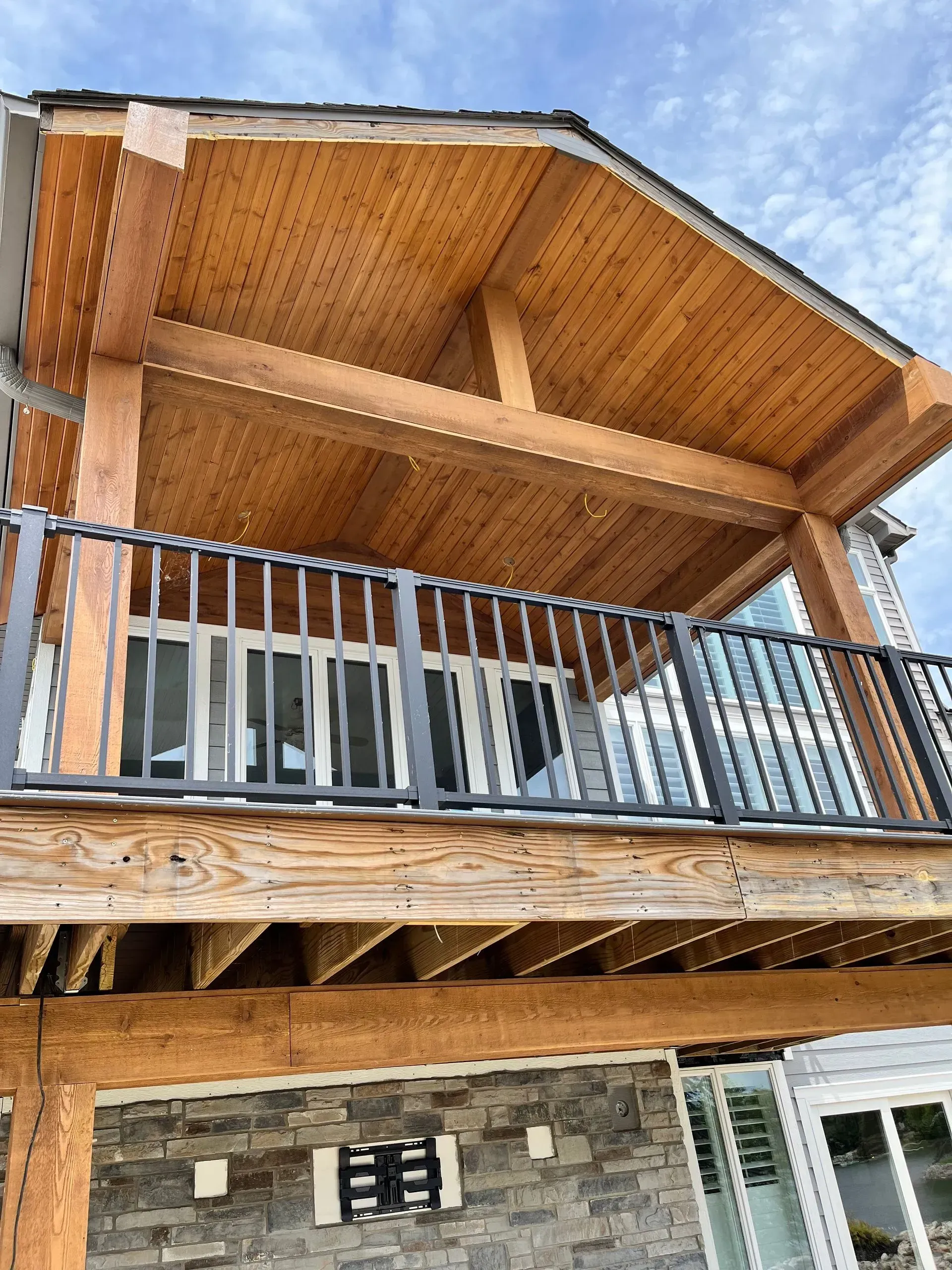 Gutter installation by Upright Construction in Metro East Illinois