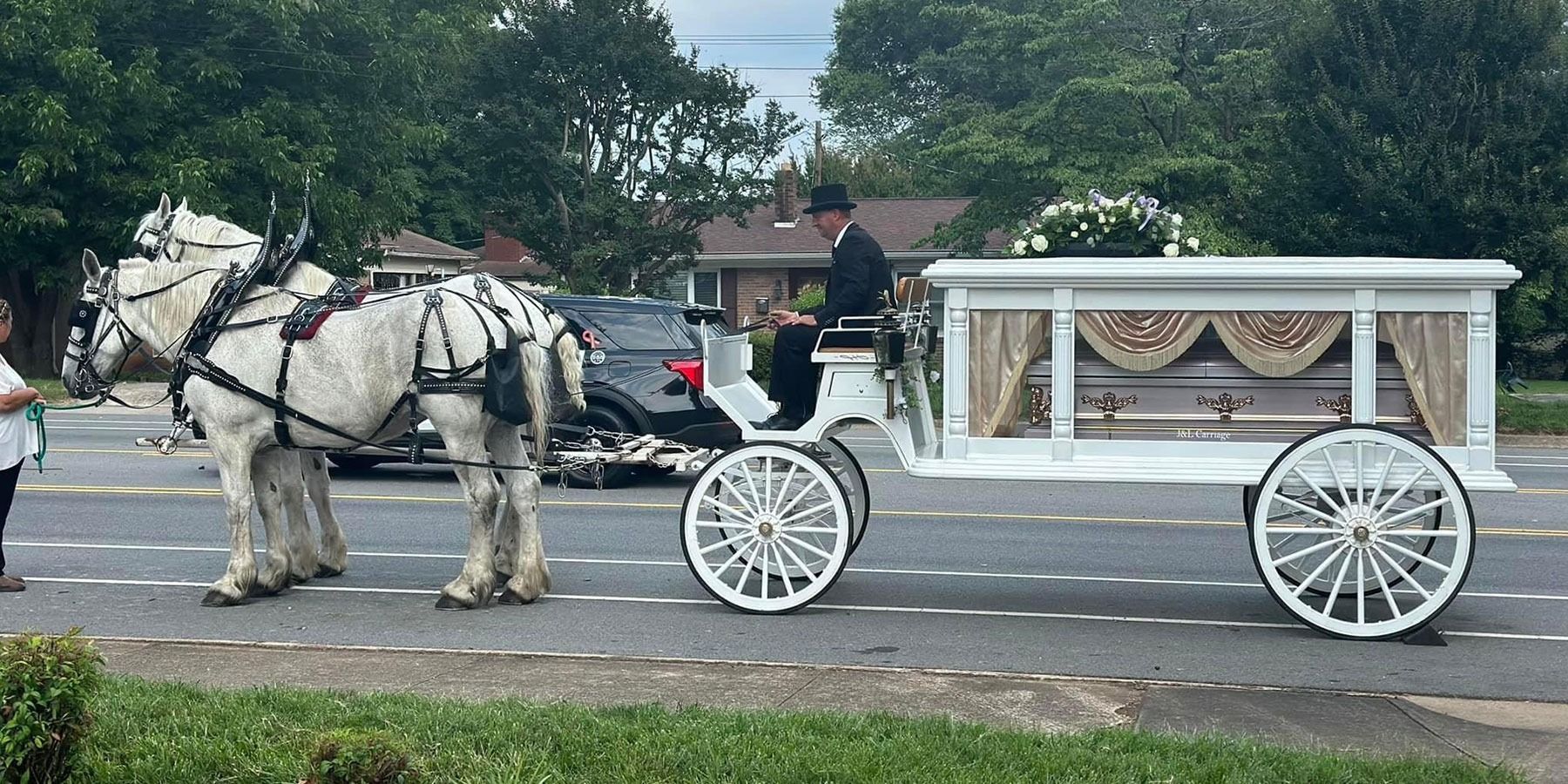 Horse Drawn Carriage Funeral