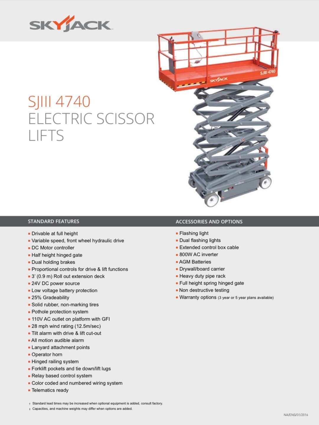 Skyjack SJ4740