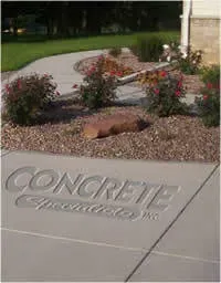 Concrete Work On Backyard — Sullivan, WI — Concrete Specialists Inc