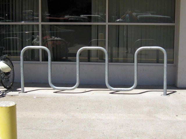 Public bike racks — Junction City, OR — Radius Pipe Bending & Fabricating