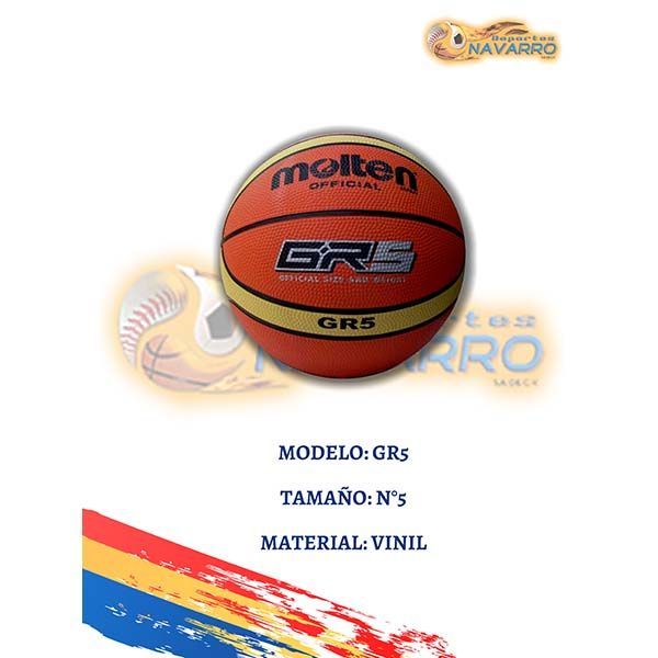 Balón Molten No. 5 GR5